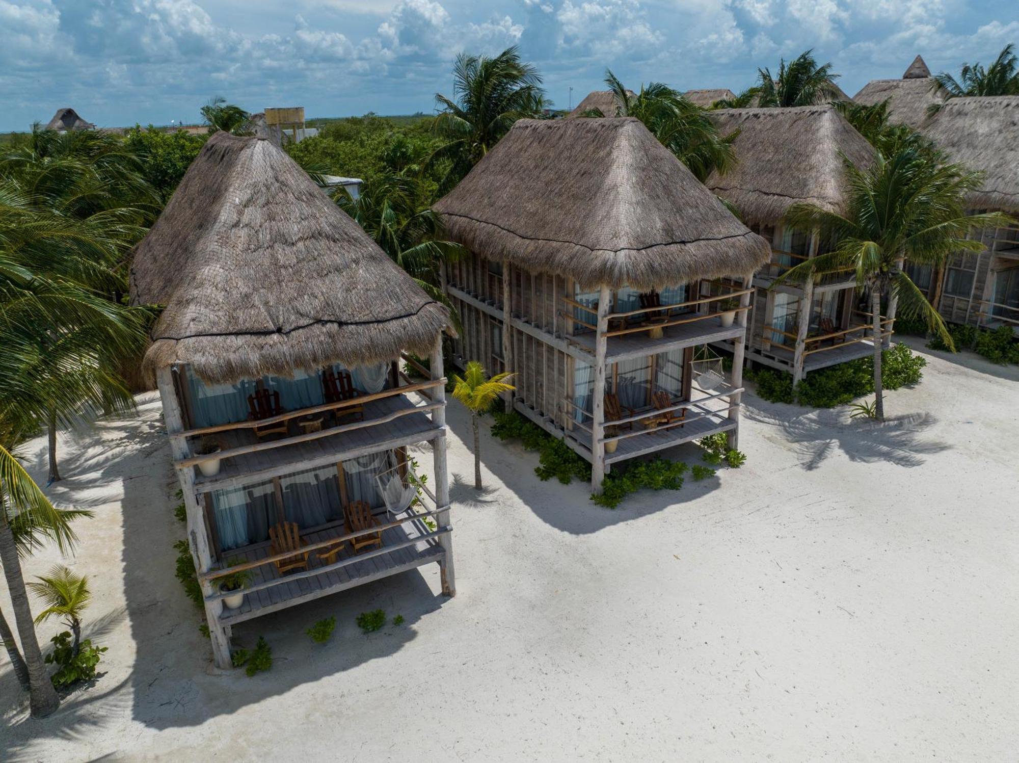 Hotel Blue Holbox Exterior foto