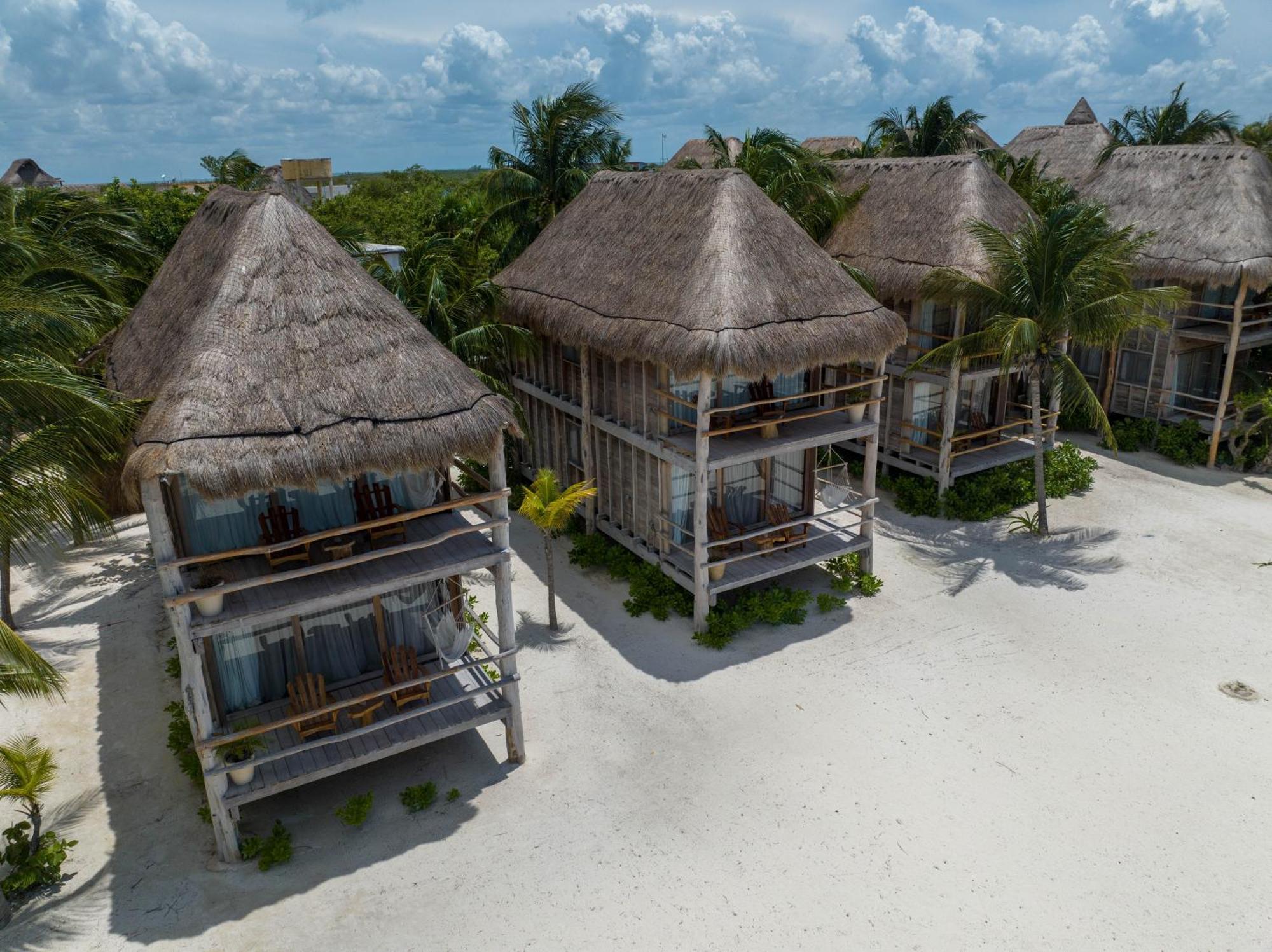 Hotel Blue Holbox Exterior foto