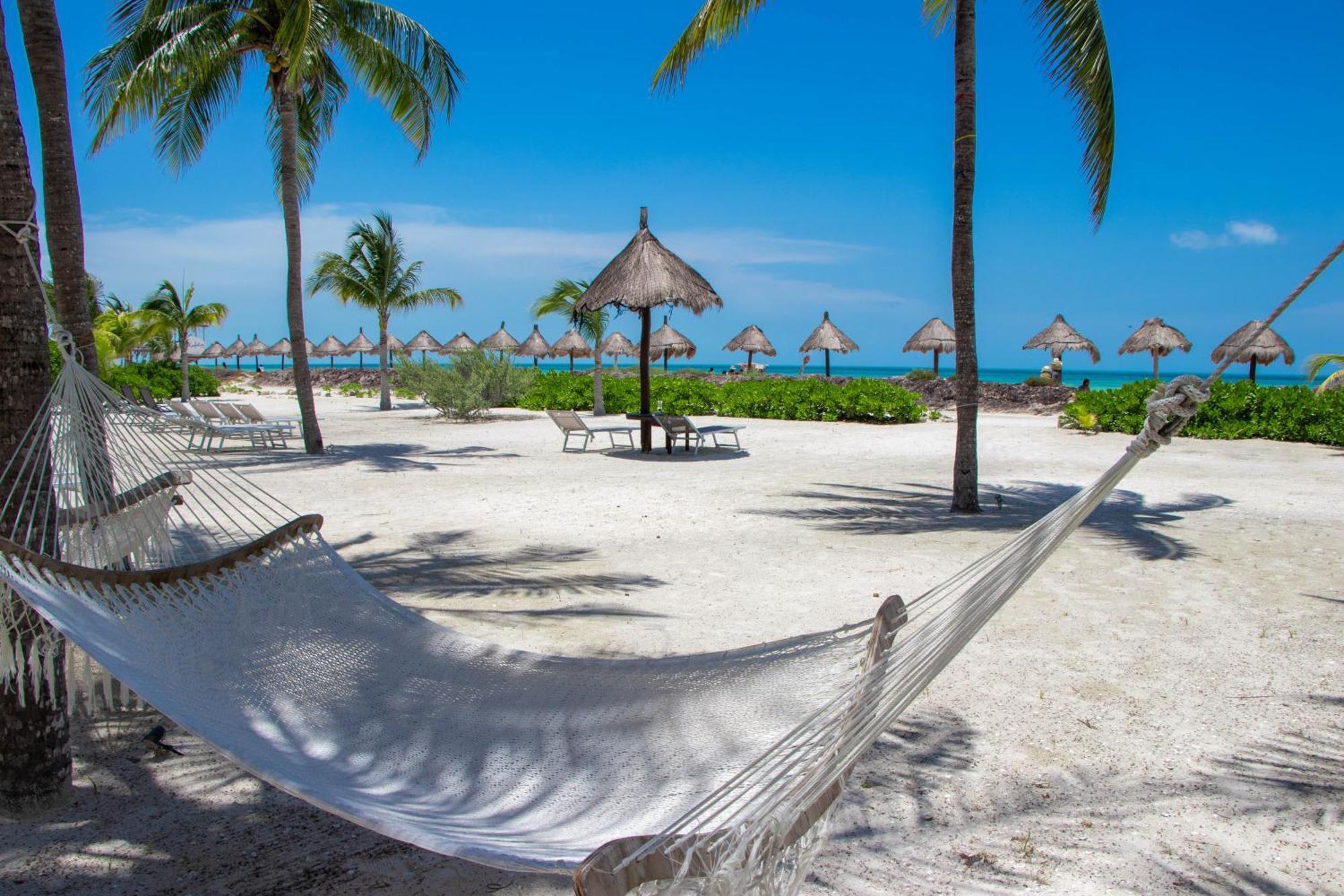 Hotel Blue Holbox Exterior foto