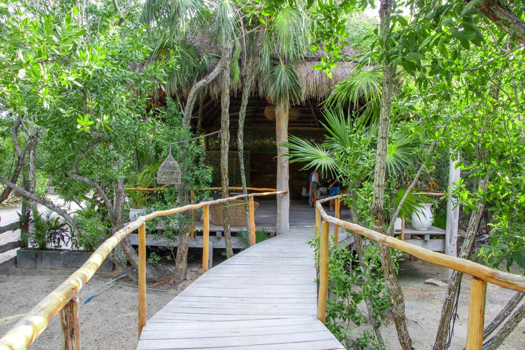 Hotel Blue Holbox Exterior foto